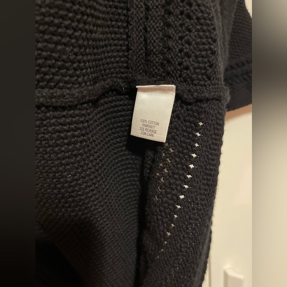 Sonoma woman’s knit black cardigan - Picture 3 of 3